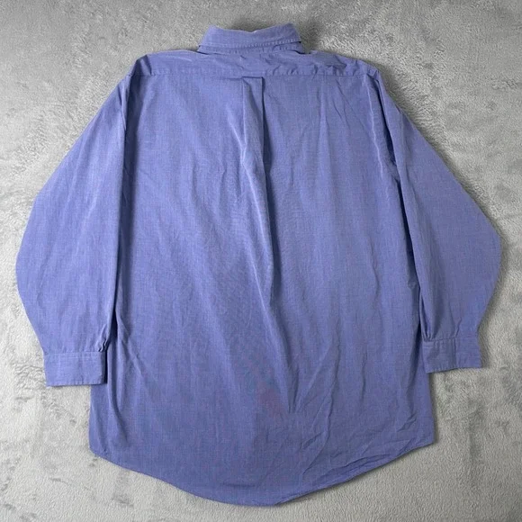 Brooks Brothers The Original Polo Shirt Men 17.5 33 Button‎ Down Oxford Shirt - Picture 2 of 9